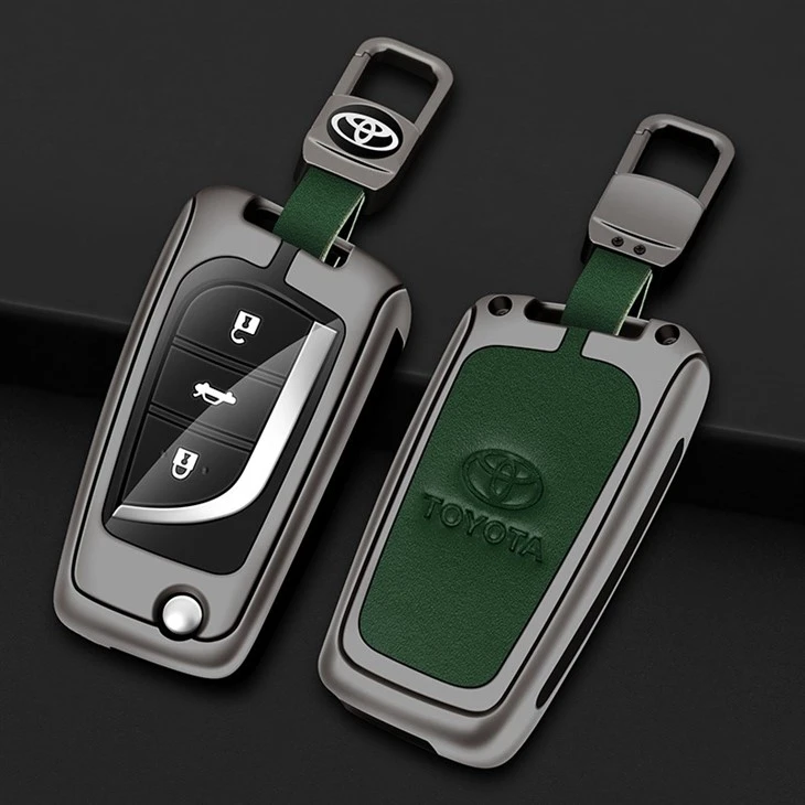 Leather Key Fob Cover Toyota best